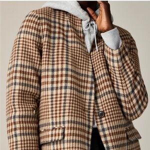 J.Crew Leighton Plaid Blazer